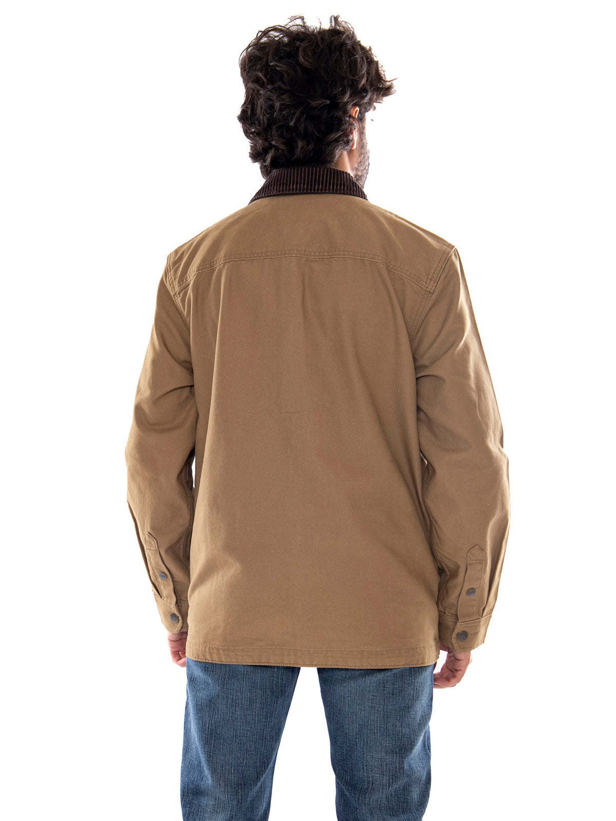 Lee Workwear Overshirt Dark Khaki - Camicia Overshirt Uomo Verde Khaki Scuro 112386395 GRN LEE 