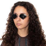 YC 29074 SILVER - Sonnenbrille Silber ACCESSORI LET'S SEE