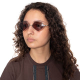 YC 29074 SILVER / PINK - Sonnenbrille Silber ACCESSORI LET'S SEE