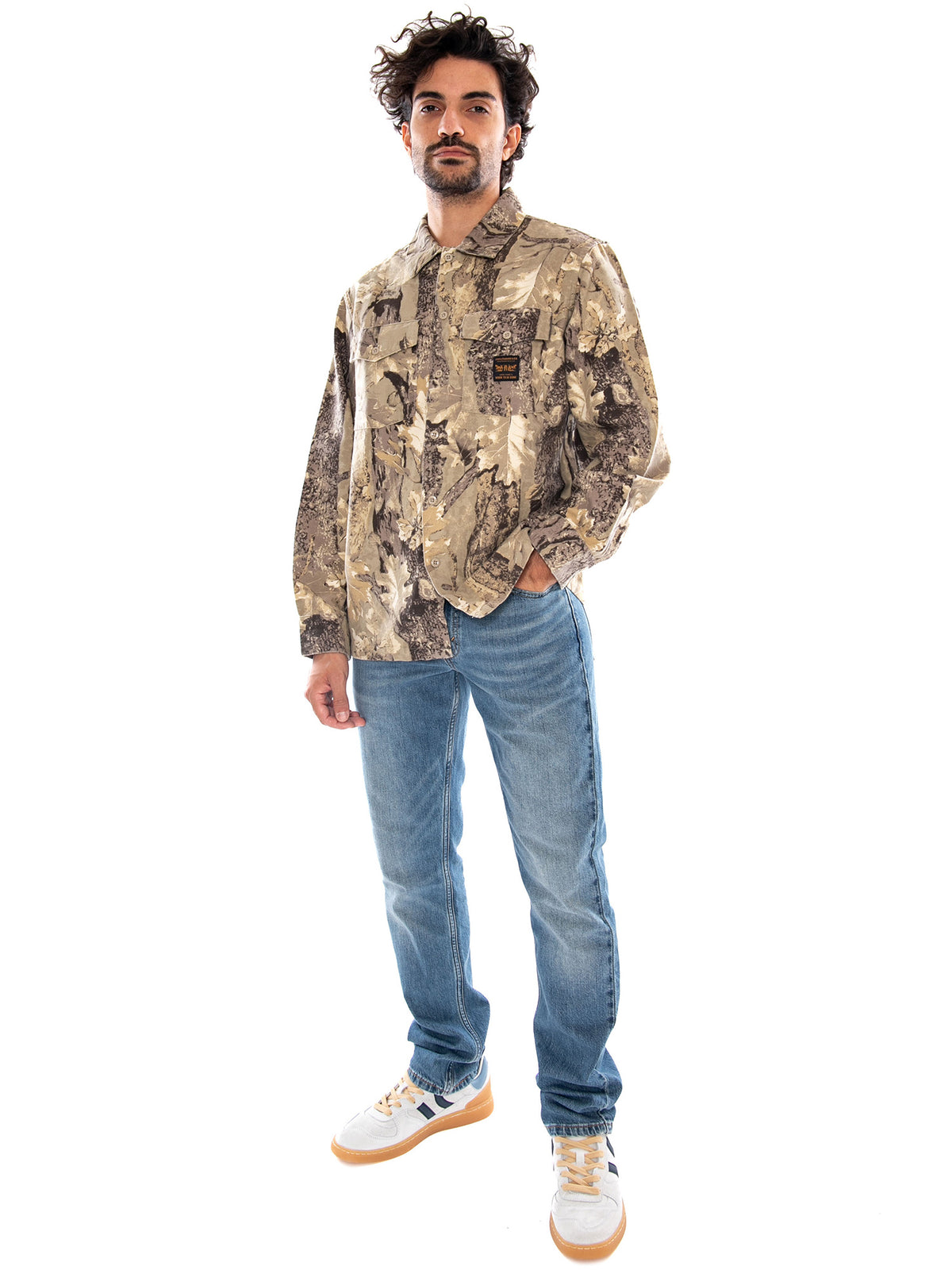 LS WORKER - WW TEX FOREST CAMO GRAVEL PR - Camicia Uomo Multicolore 003O2 0009 LEVIS 