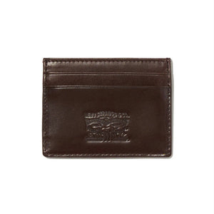 LEATHER CARD CASE CAVIAR LEATHER - Portacarte Marrone 005H1 0000 LEVIS 