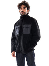 Levi's Campo Sherpa Jacket Oatmeal Black - Giacca Uomo Nera  Uomo LEVIS