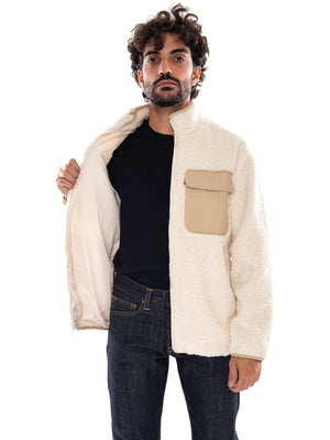 Levi's Campo Sherpa Jacket Oatmeal - Giacca Uomo Beige 007SH 0002 LEVIS 