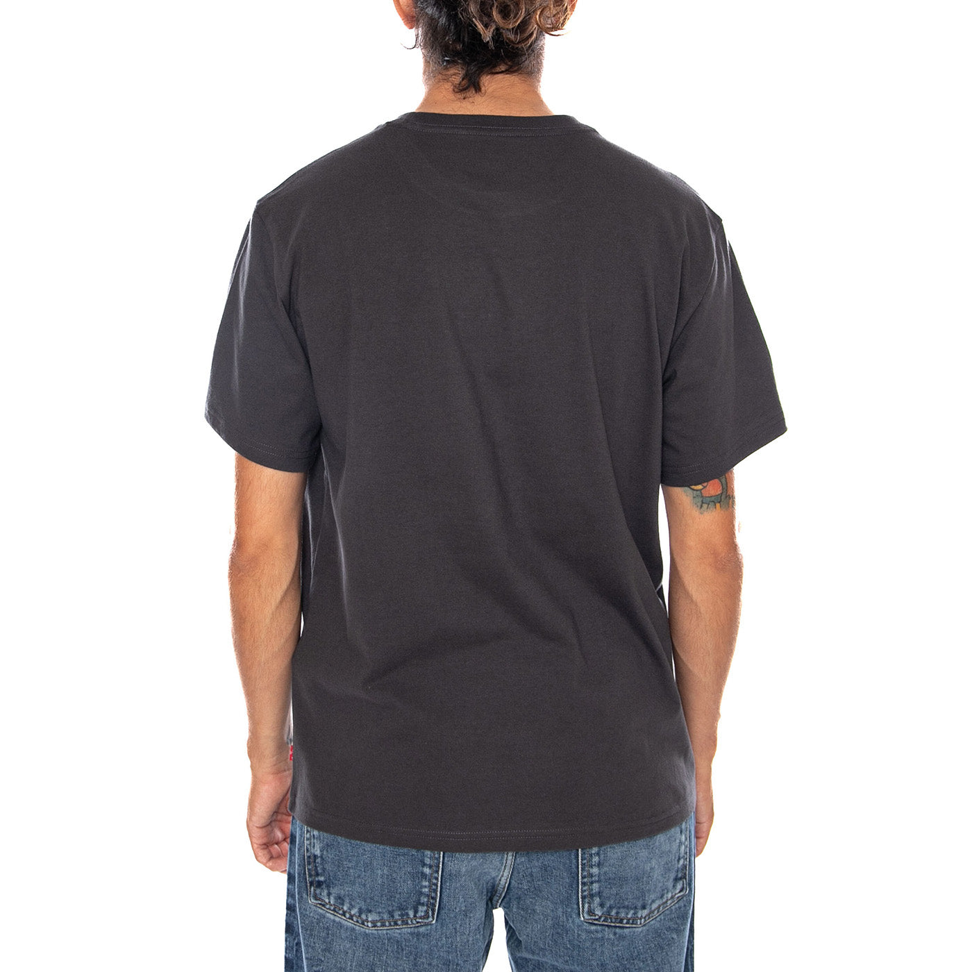 SS RELAXED FIT TEE ROLL MODELS WHITE PLU - Maglietta Girocollo Uomo Nera 16143 2615 LEVIS 