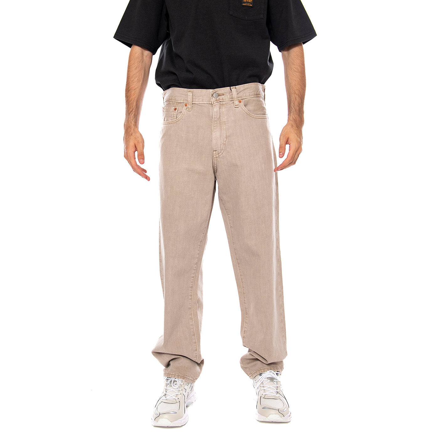568™ LOOSE STRAIGHT VINTAGE KHAKI GD LTW - Pantaloni Uomo Beige 29037 0084 LEVIS 