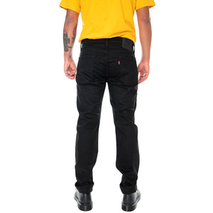 502™ TAPER JUST SAY HI BLACK - Pantaloni Denim Jeans Uomo Neri 29507 0031 LEVIS 