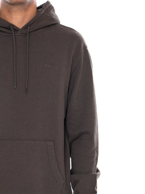 LEVI'S THE ORIGINAL HM HOODIE COFFEE FRENCH TERRY - Felpa con Cappuccio Uomo Marrone 34581 0066 LEVIS 