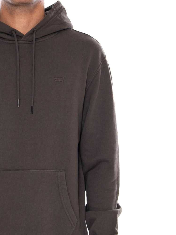 LEVI'S THE ORIGINAL HM HOODIE COFFEE FRENCH TERRY - Felpa con Cappuccio Uomo Marrone 34581 0066 LEVIS 