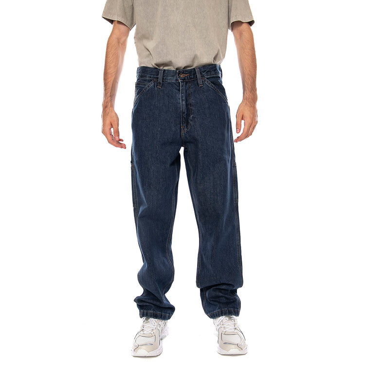 568 LOOSE STRAIGHT CARPENTER CLEAR NIGHT MET INDIGO - Pantaloni Denim Jeans Uomo Blu 55849 0080 LEVIS 