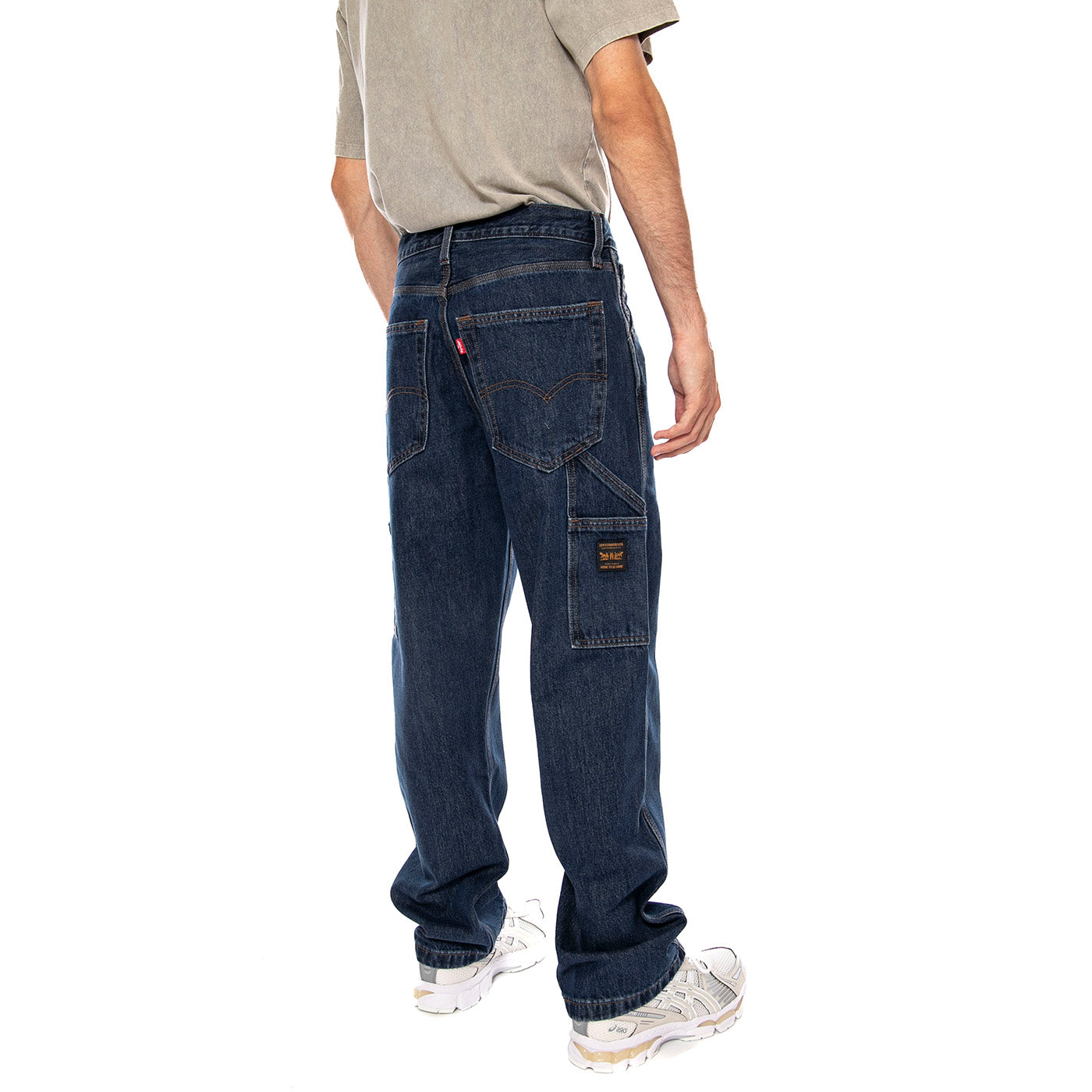 568 LOOSE STRAIGHT CARPENTER CLEAR NIGHT MET INDIGO - Pantaloni Denim Jeans Uomo Blu 55849 0080 LEVIS 
