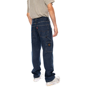568 LOOSE STRAIGHT CARPENTER CLEAR NIGHT MET INDIGO - Pantaloni Denim Jeans Uomo Blu 55849 0080 LEVIS 
