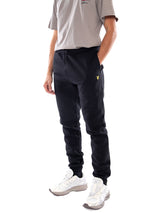 Lyle & Scott Slim Brush Back Sweatpant Jet Black - Schwarze Jogginghose Herren LYLE & SCOTT