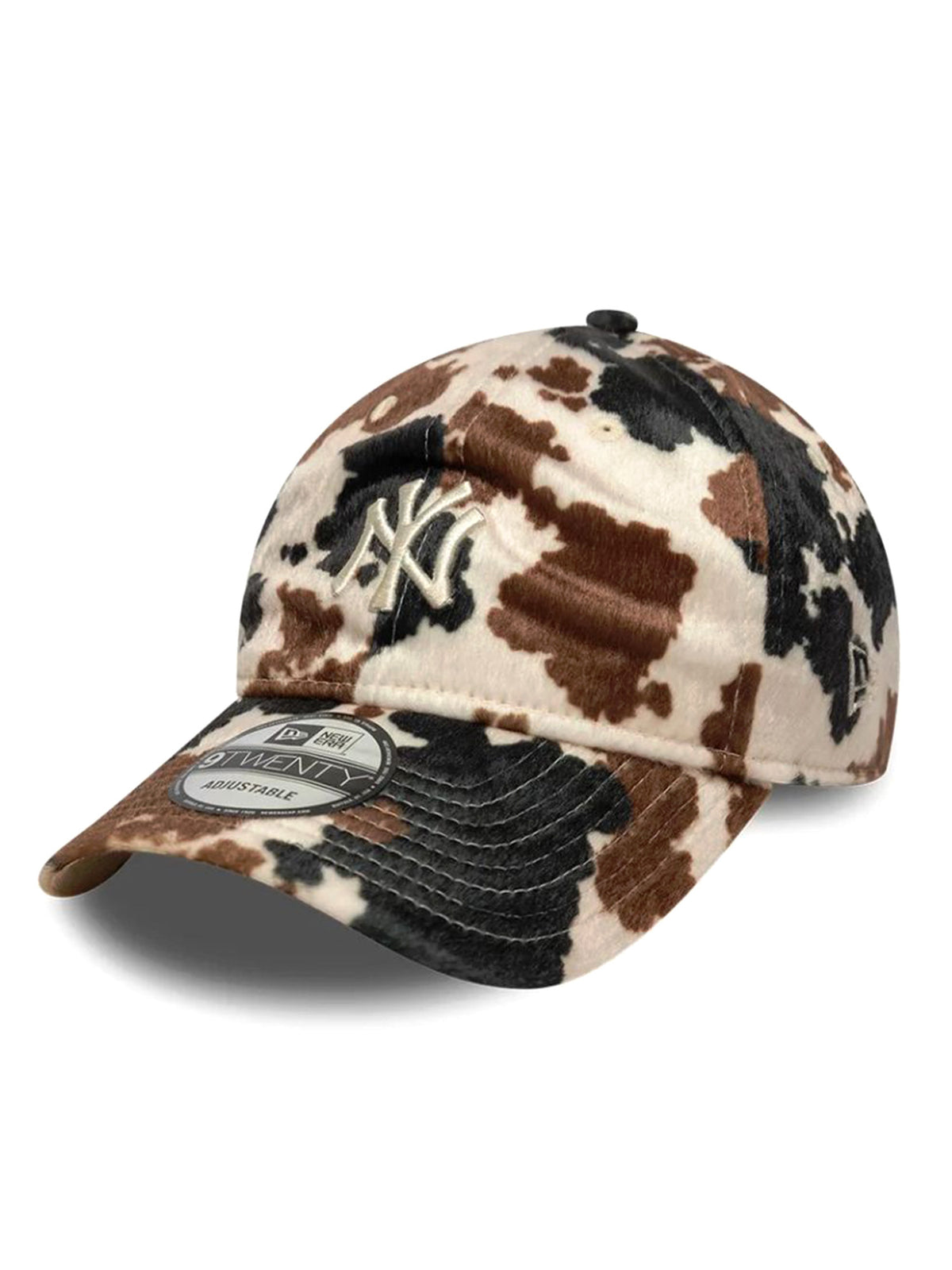 ANIMAL PRINT 9TWENTY® NEW YORK YANKEES BLACK / BRASS / IVORY - Cappellino con Visiera Multicolore 60844104 BLKBRSIVO NEW ERA 