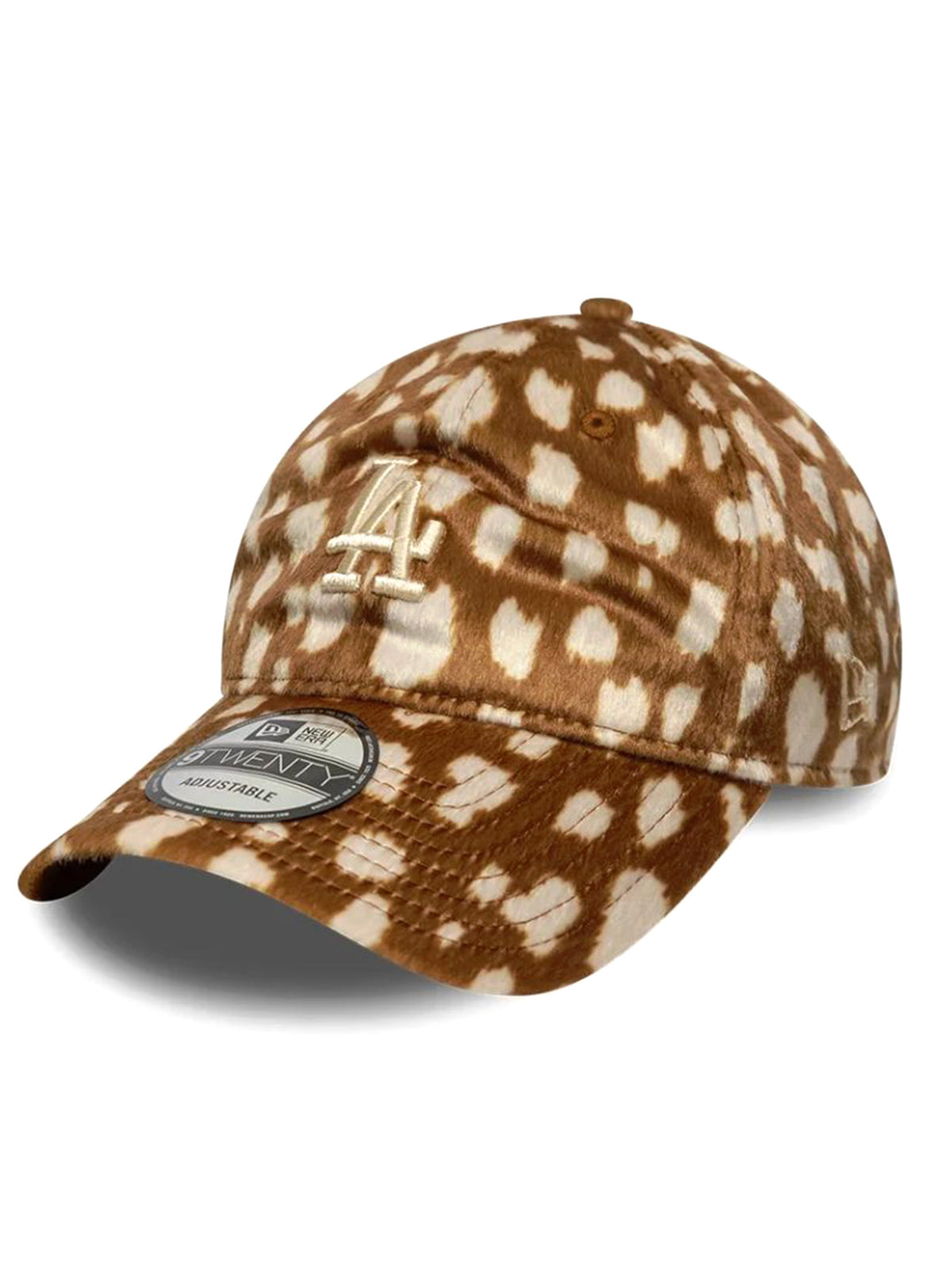 ANIMAL PRINT 9TWENTY® LOS ANGELES DODGERS TAUPE / IVORY - Cappellino con Visiera Multicolore 60844105 TPNIVO NEW ERA 