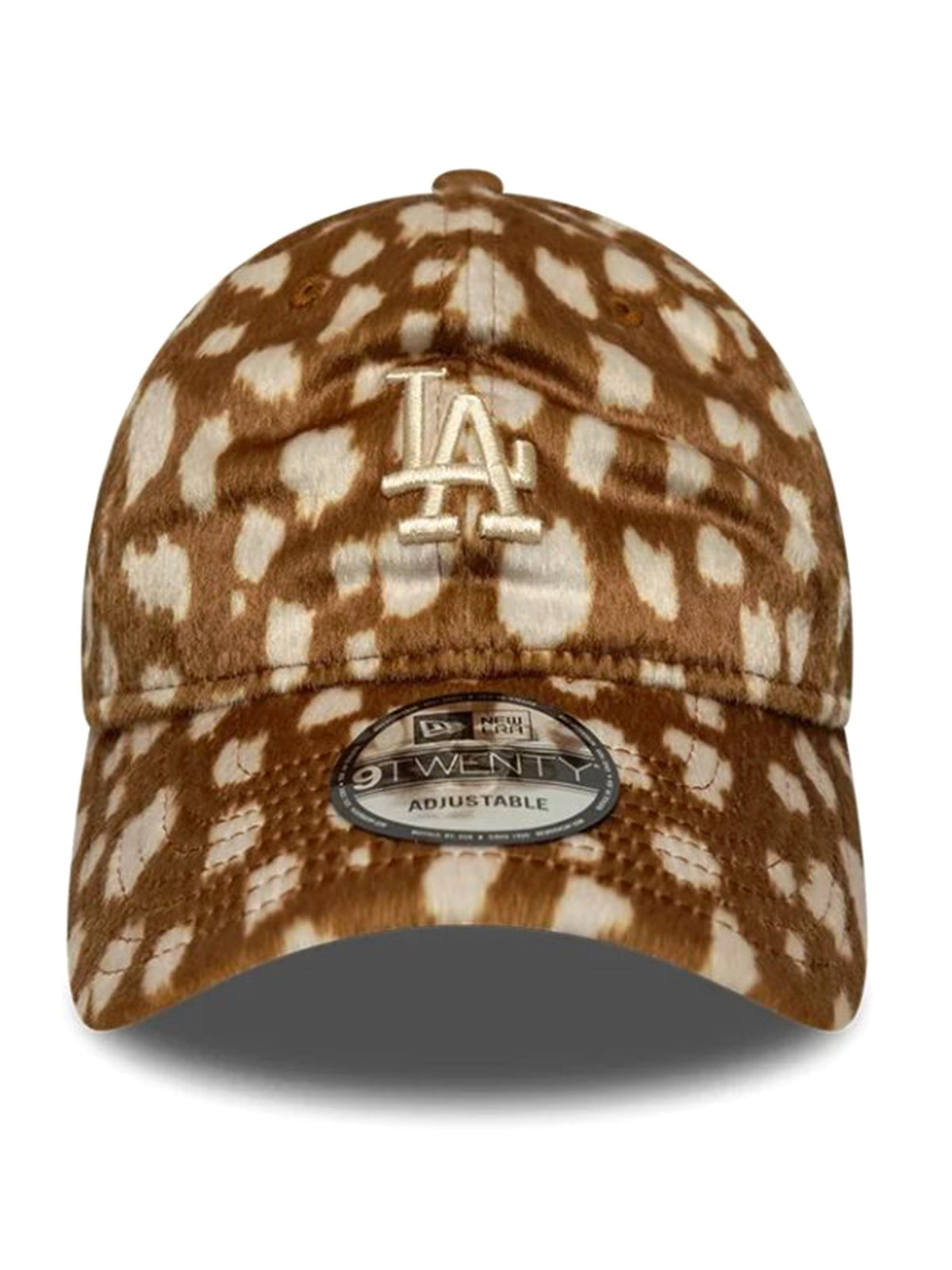 ANIMAL PRINT 9TWENTY® LOS ANGELES DODGERS TAUPE / IVORY - Cappellino con Visiera Multicolore 60844105 TPNIVO NEW ERA 