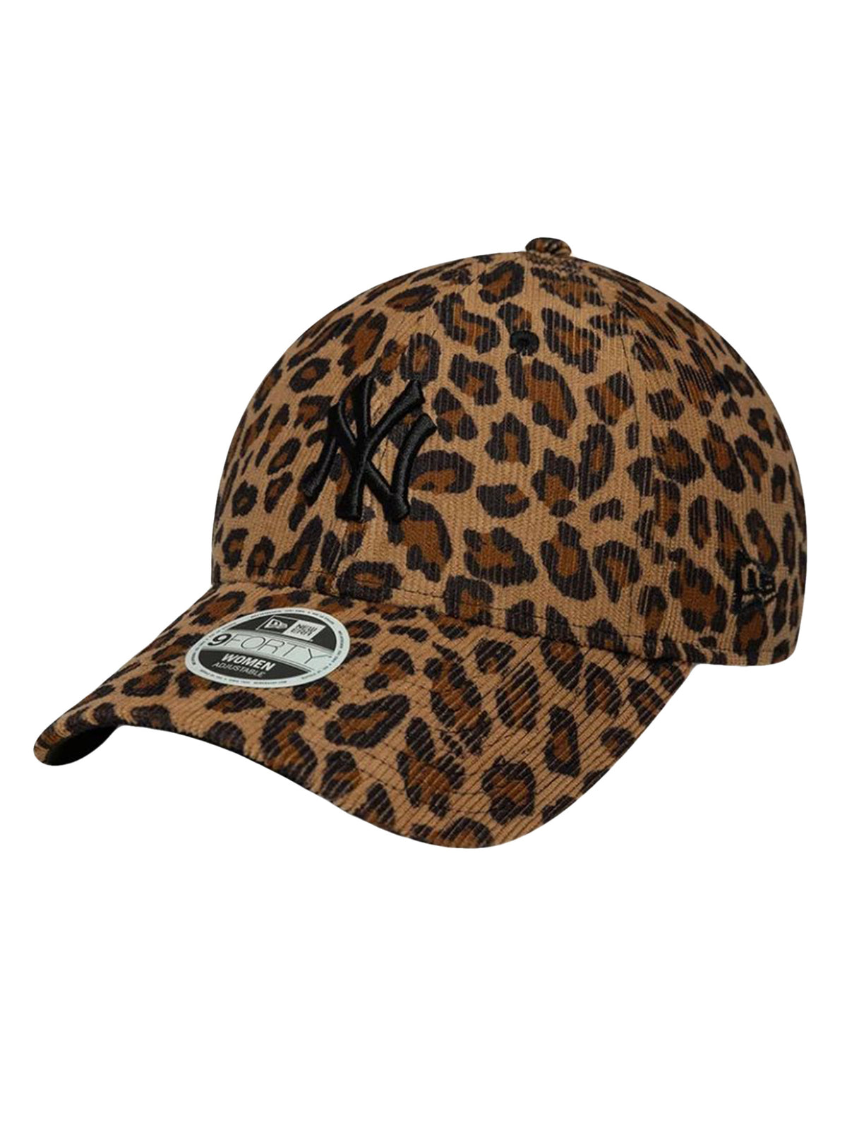Female Leopard Cord 9FORTY® New York Yankees Stone / Black - Cappellino Donna Beige / Nero<BR/><BR/> 60915775 STNBLK NEW ERA 