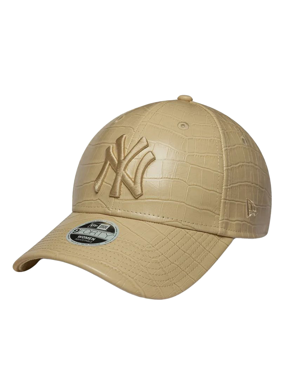 Female Pattern PU 9FORTY® New York Yankees Stone - Cappellino Donna Beige 60915858 STN NEW ERA 