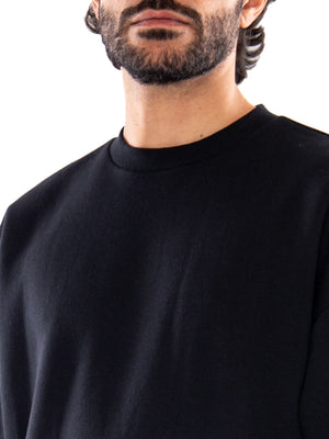Only & Sons ONSCERES OVZ LS Crew Sweat NOOS Black - Felpa Girocollo Uomo Nera 22036787 4971995 ONLY & SONS 