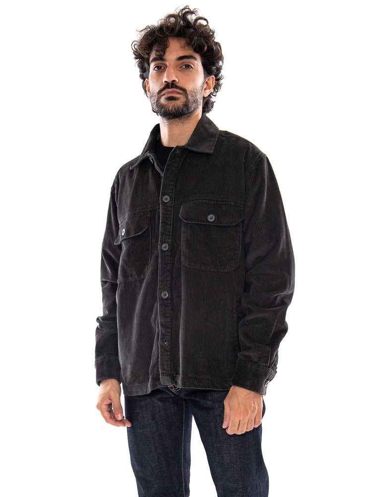 Only & Sons Onssimon Cord Rlx 017 Shirt Beluga - Camicia Uomo Grigia<BR/><BR/> 22038631 5020563 ONLY & SONS 