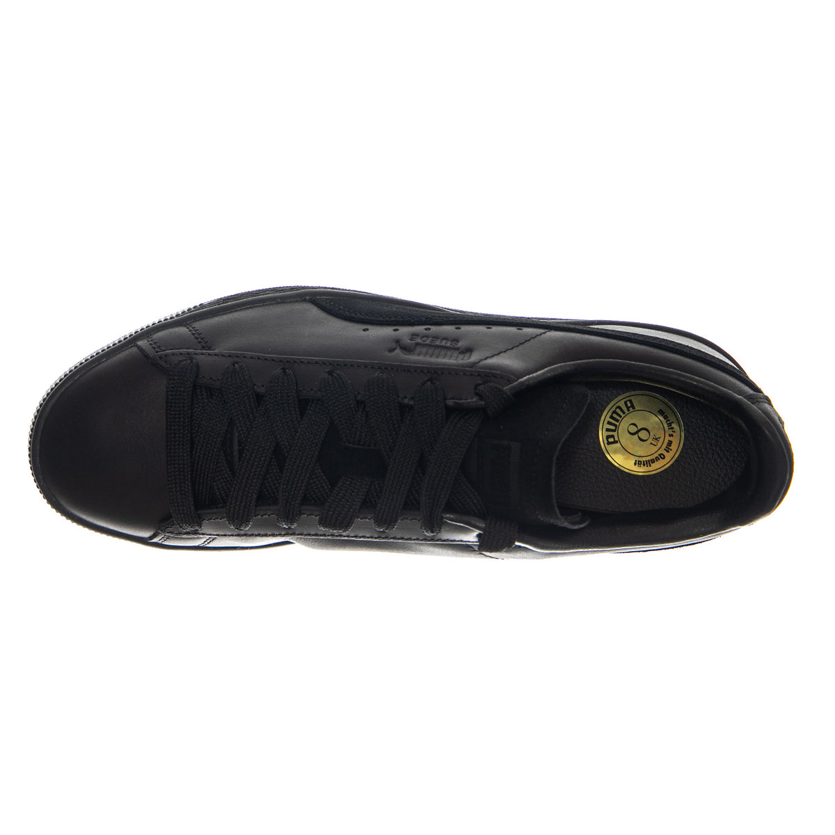PUMA Suede Dressed Unisex Black - Sneakers Unisex Nere in Pelle Scamosciata 408831 02 PUMA 