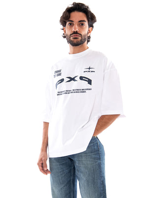PXP T-Shirt Maniche Corte White - Maglietta Uomo Bianca<BR/><BR/> 2611178 W PXP 