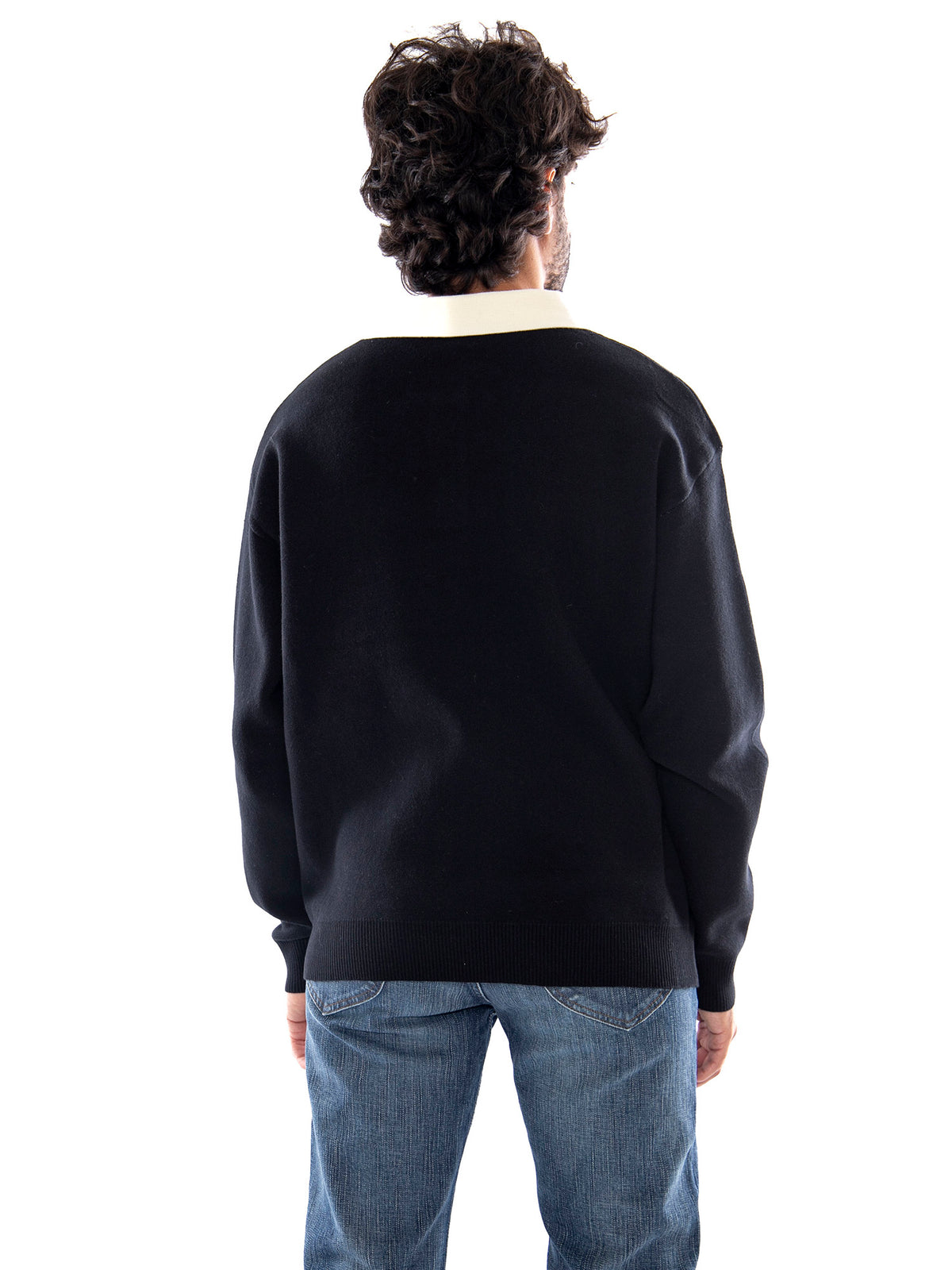 PXP Pulls Black - Maglia Polo Uomo Nera 2661014 BKCC PXP 