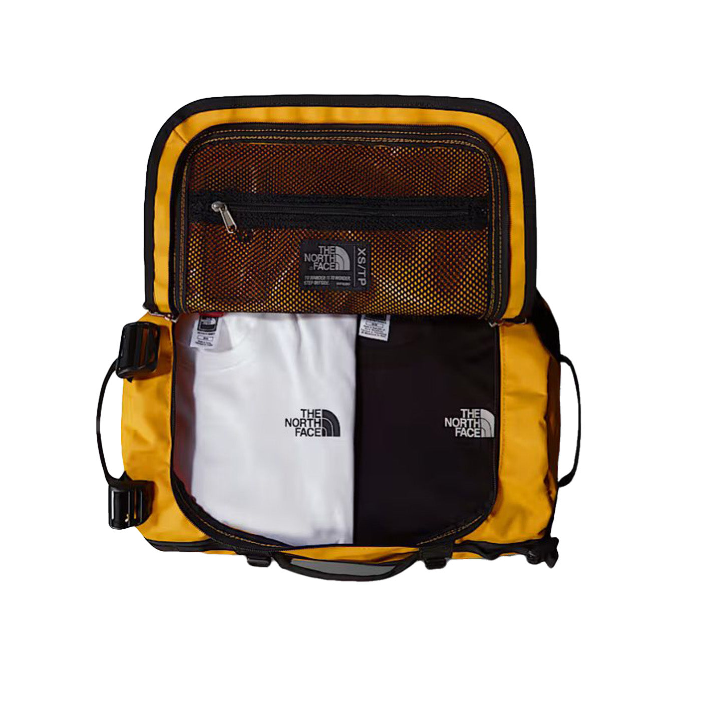 Base Camp Duffel - XS - Summit Gold-TNF Black-NPF - Borsone da Viaggio Giallo NF0A52SS 4WP1 THE NORTH FACE 