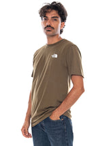 THE NORTH FACE M EVO BOX NSE REG SS T CARAWAY SEE - Crewneck T-Shirt Herren Grün Herren THE NORTH FACE