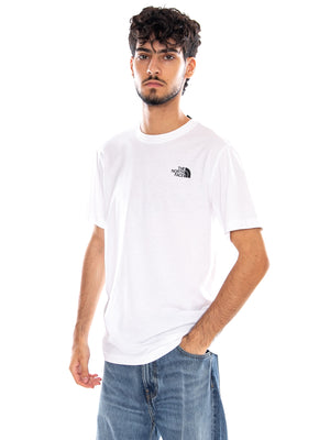 M EVO BOX NSE REG SS - Maglietta Girocollo Uomo Bianca NF0A8B6K FN41 THE NORTH FACE 