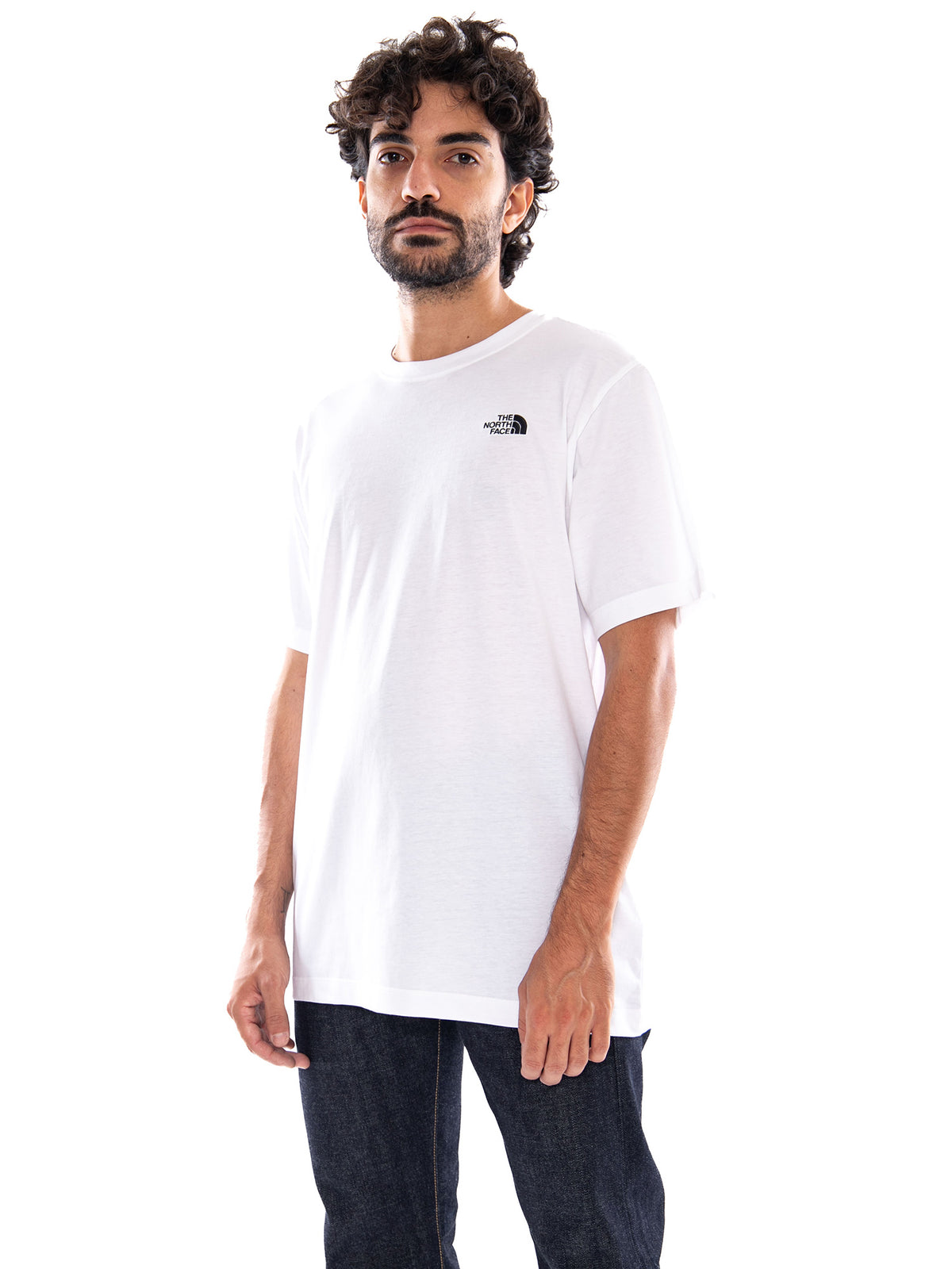 M Evo SD Reg SS Tee TNF White - Maglietta Girocollo Uomo Bianca NF0A8CZ2 FN41 THE NORTH FACE 