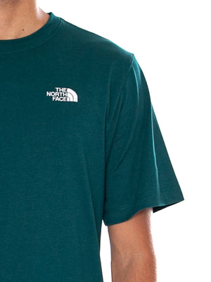 THE NORTH FACE M EVO SD REG SS TEE PACIFIC TEAL - Maglietta Girocollo Uomo Verde NF0A8CZ2 N4J1 THE NORTH FACE 