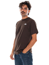 THE NORTH FACE M EVO SD REG SS TEE DARK CHESTNUT - Maglietta Girocollo Uomo Marrone  Uomo THE NORTH FACE