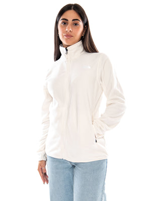 The North Face W Glacier Fleece Jacket White Dune - Giacca in Pile Donna Beige NF0A8D2F QLI1 THE NORTH FACE 