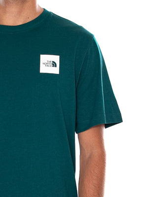 THE NORTH FACE M EVO BOX HD RG SS T PACIFIC TEAL / SMALL - Maglietta Girocollo Uomo Verde NF0A8G9C N4J1 THE NORTH FACE 