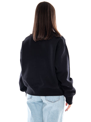 The North Face W ESS SD Boxy OS Crew TNF Black - Felpa Donna Nera<BR/><BR/> NF0A8HBY JK31 THE NORTH FACE 