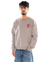 U GEAR UP GET OUT RLX CREW-GRAPHIC STONE SLAB - Felpa Uomo Beige  Uomo THE NORTH FACE