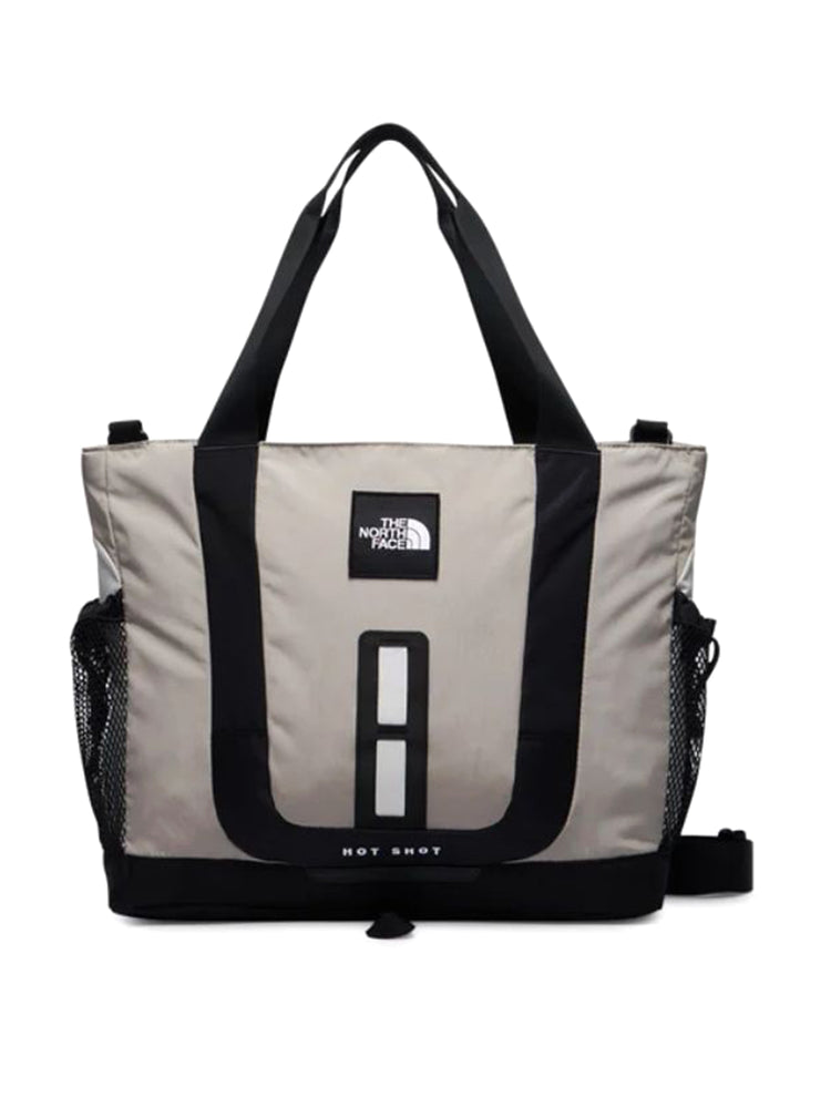 THE NORTH FACE HOT SHOT TOTE STONE SLAB / CUMULUS CLOUD - Borsa Tote Grigia NF0A8JCF SM41 THE NORTH FACE 