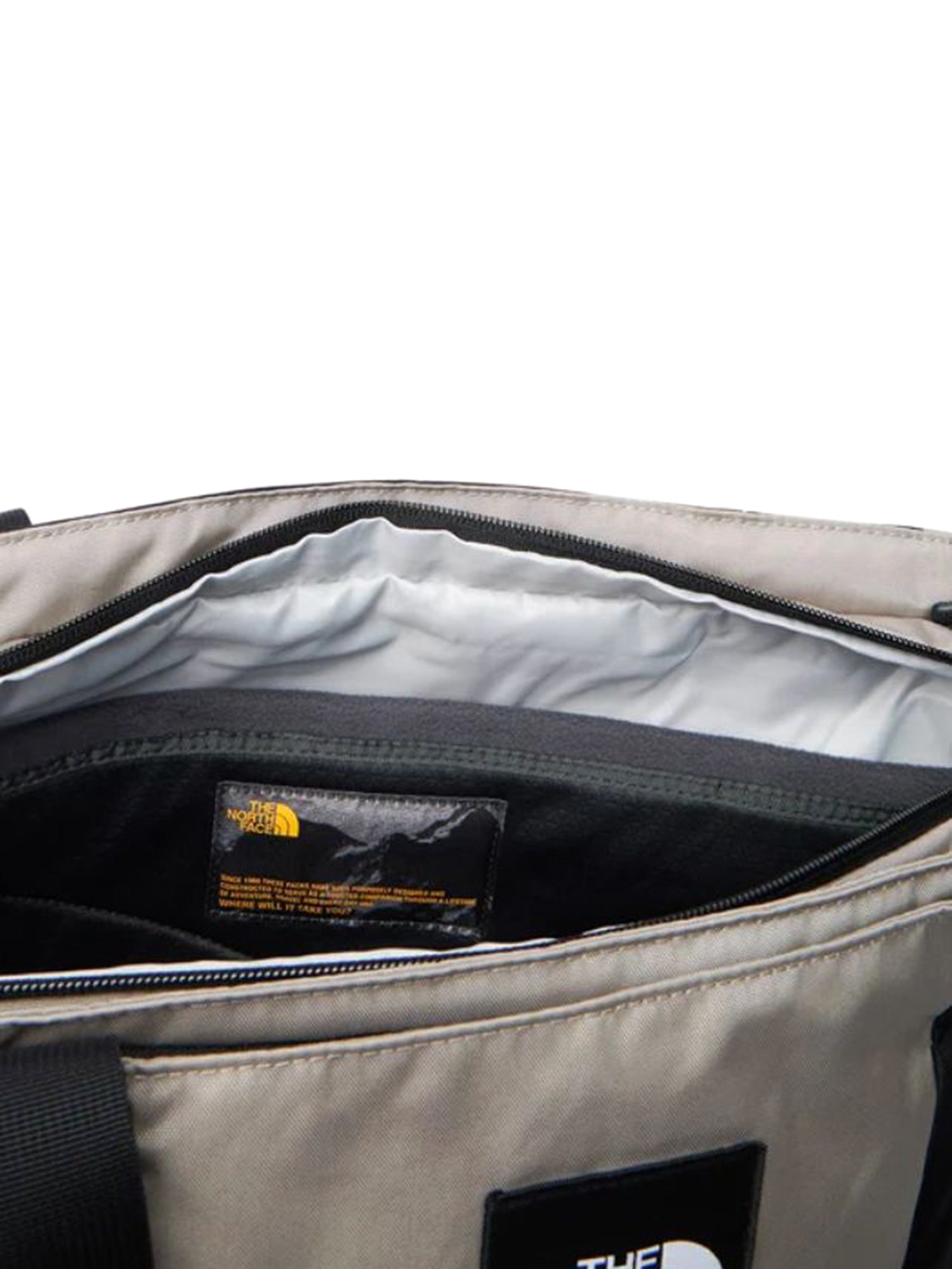 THE NORTH FACE HOT SHOT TOTE STONE SLAB / CUMULUS CLOUD - Borsa Tote Grigia NF0A8JCF SM41 THE NORTH FACE 
