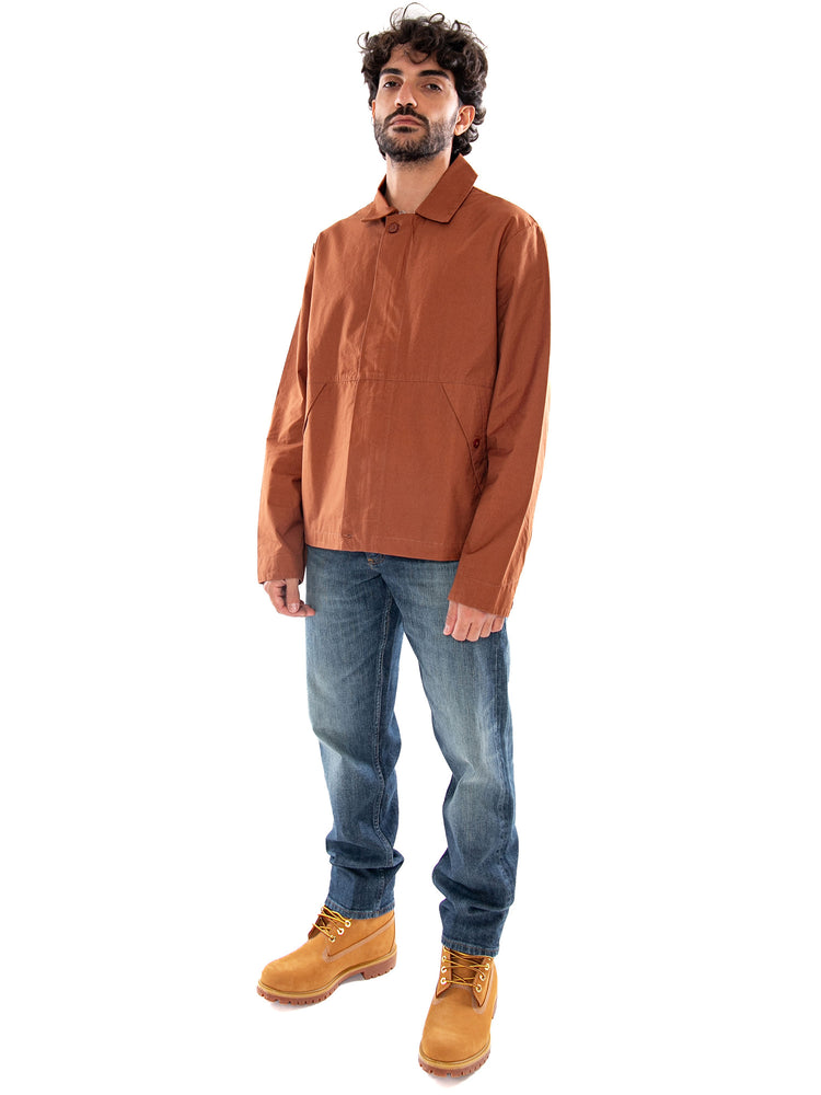 Thinking MU Daniel Tierra - Camicia Uomo Marrone<BR/><BR/> MSH00269 TRA THINKING MU 