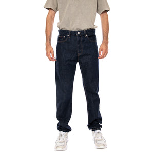 RYAN SLIM STR DI4156 CO DENIM DARK - Pantaloni Denim Jeans Uomo Blu Scuro DM0DM22187 1BK TOMMY HILFIGER 