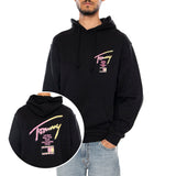 TJM RLX SIGNATURE HDIE EXT BLACK - Felpa con Cappuccio Uomo Nera  Uomo TOMMY HILFIGER