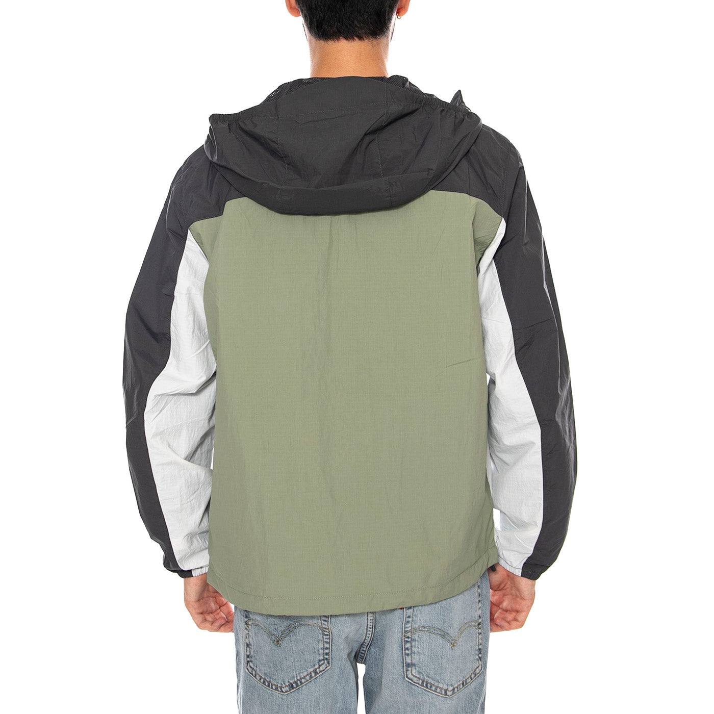 TJM CHICAGO PACKABLE JACKET EXT SPRING OLIVE MULTI - Giacca con Cappuccio Uomo Verde / Multicolore DM0DM23223 0H7 TOMMY HILFIGER 