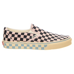 CLASSIC SLIP-ON CHB D PALE PETAL PINK - Scarpe Slip-On Uomo Multicolore VN000DAH H881 VANS 
