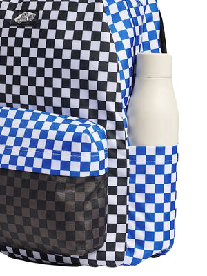 OLD SKOOL BACKPACK CLASSIC BLUE / BLACK - Zaino Checkerboard Multicolore VN000H4W 5RR1 VANS 