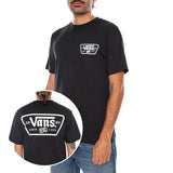 KNU PATCH SS TEE BLACK - Maglietta Girocollo Uomo Nera  Uomo VANS