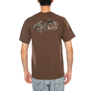DOUBLE STANDARD FILL SS VINTAGE COCOA - Maglietta Girocollo Uomo Marrone VN000WYB FST1 VANS 