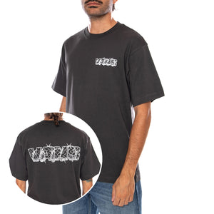 BARBED WRAP SS TEE FADED BLACK - Maglietta Girocollo Uomo Nera VN0010G1 EMV1 VANS 
