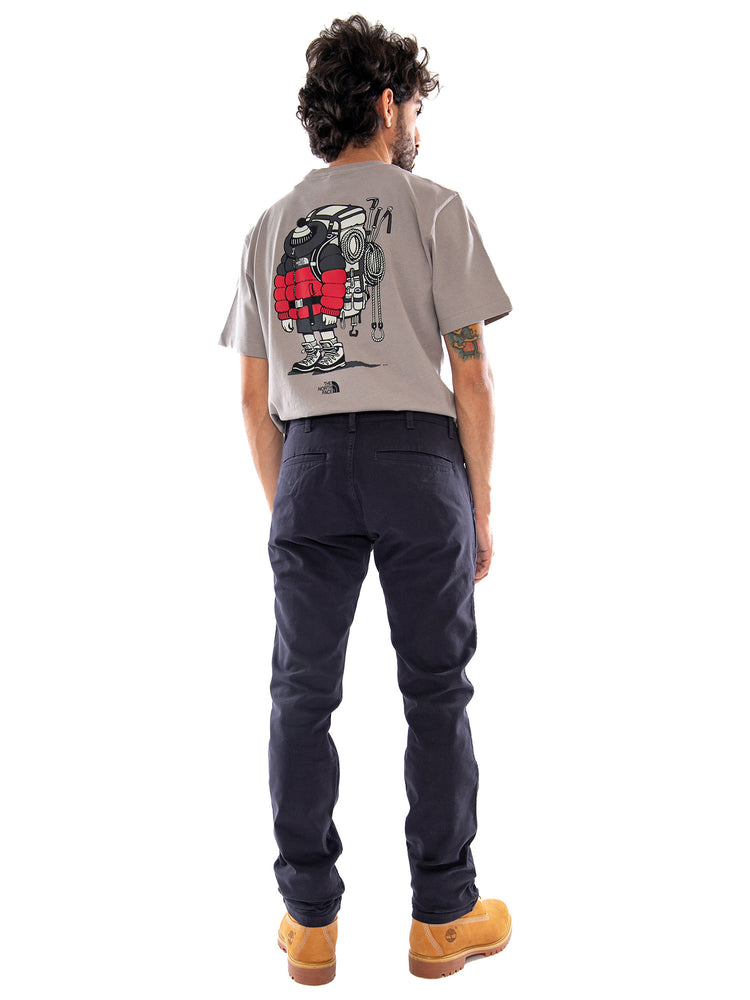 Wrangler Regular Chino Dark Navy - Pantaloni Chino Uomo Blu Scuro 112371030 BL WRANGLER 