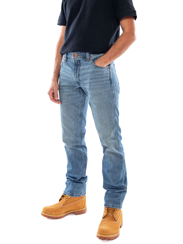 Wrangler Greensboro Blue - Jeans Uomo Blu 112377801 BL WRANGLER 