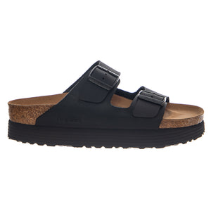 ARIZONA GROOVED BLACK - Sandali Donna Neri 1018520 BLK BIRKENSTOCK 